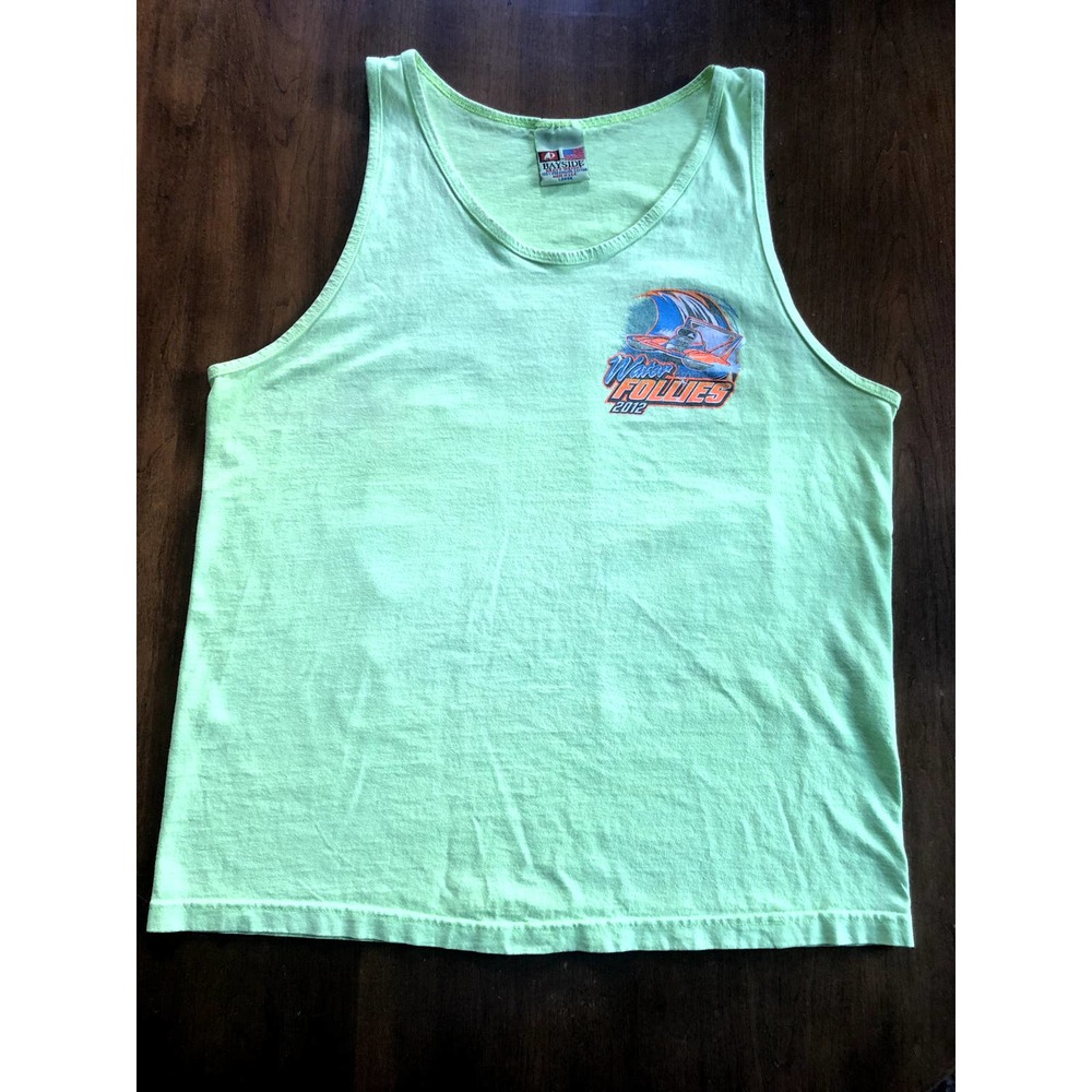 Mens Racing Tank Top, large - Picture 4 of 4
